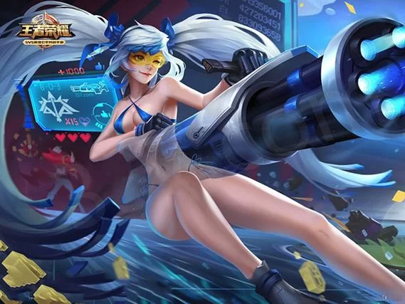 王者荣耀女英雄去掉所有服装不遮挡设计下是什么样的？