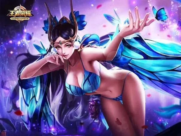 王者荣耀女英雄脱下衣服，她们还漂亮吗？