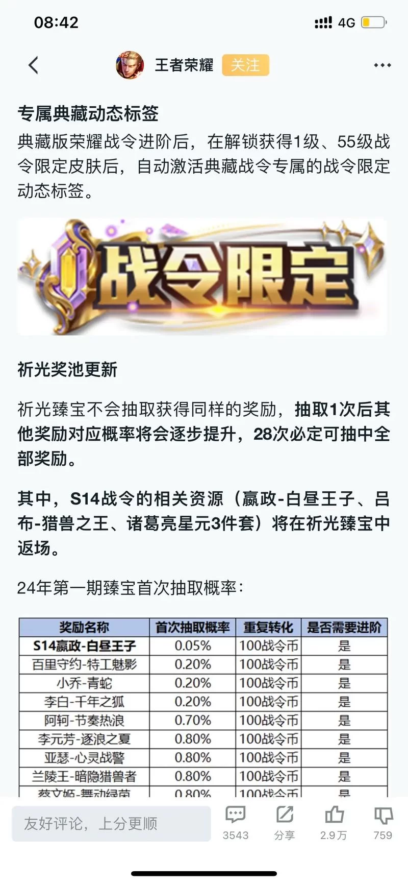 王者荣耀战令皮肤大全：历年战令皮肤一览表