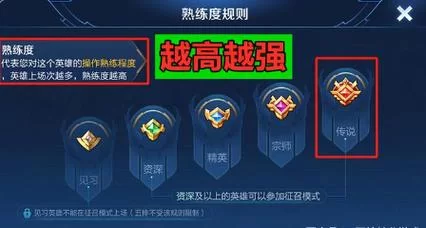 王者荣耀打什么模式加熟练度最快?新手必看! 王者荣耀打什么模式加熟练度最快?新手必看!