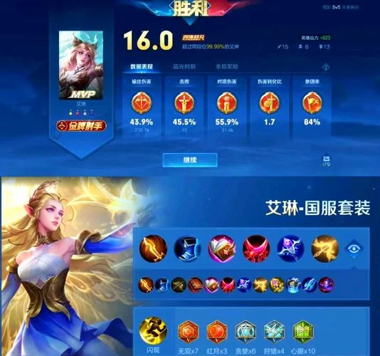 王者荣耀艾琳：最强出装及打法技巧详解