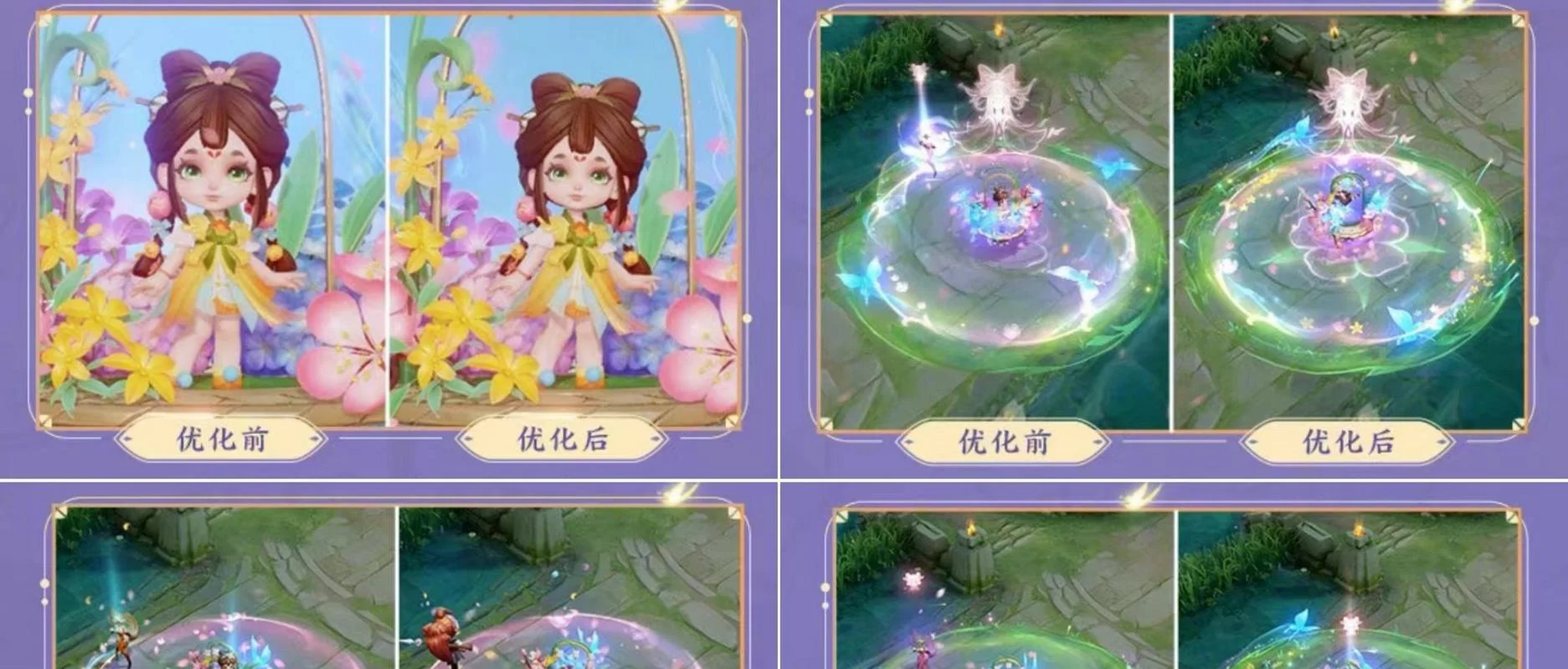 王者荣耀蔡文姬花朝如约皮肤特效展示，视觉盛宴！