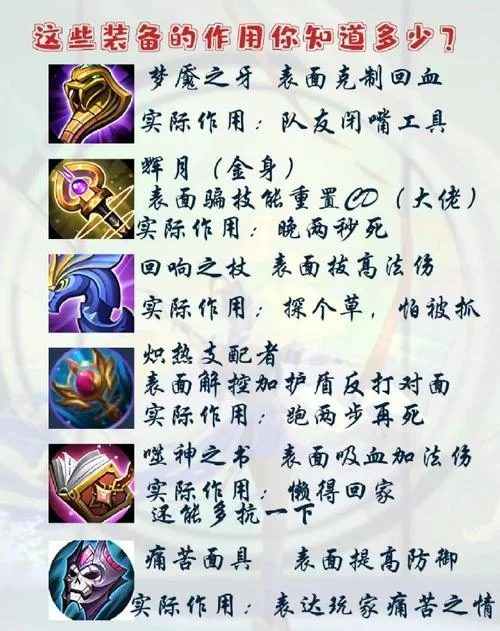 王者荣耀装备大更新：S39赛季装备调整详解及推荐