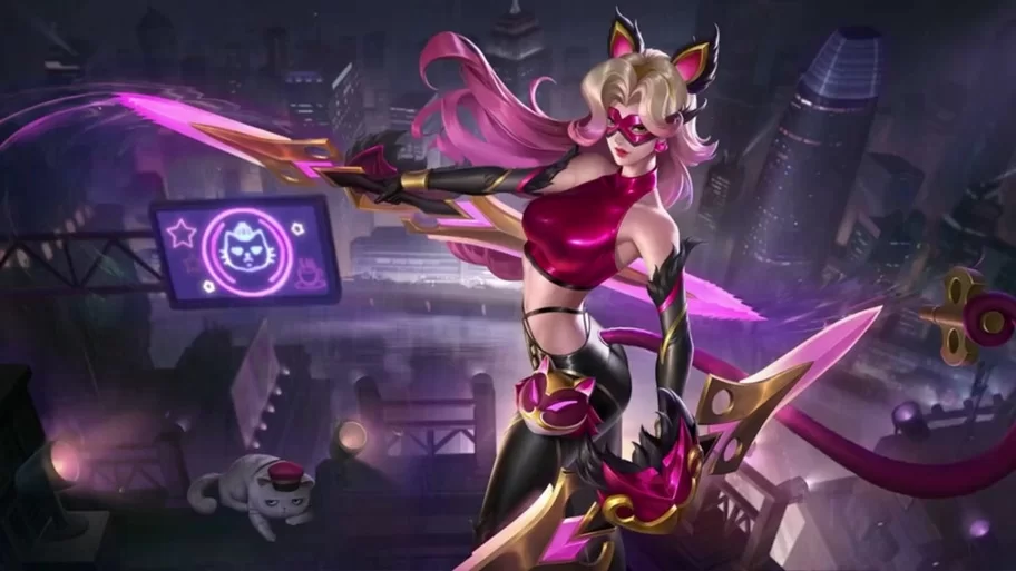 王者荣耀阿轲图片合集：感受刺客女王的冷艳