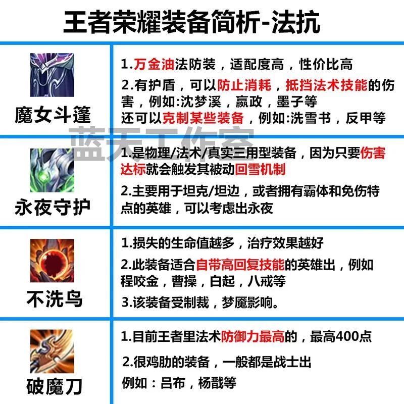 王者荣耀黑切装备详解：新手必看，快速了解暗影战斧