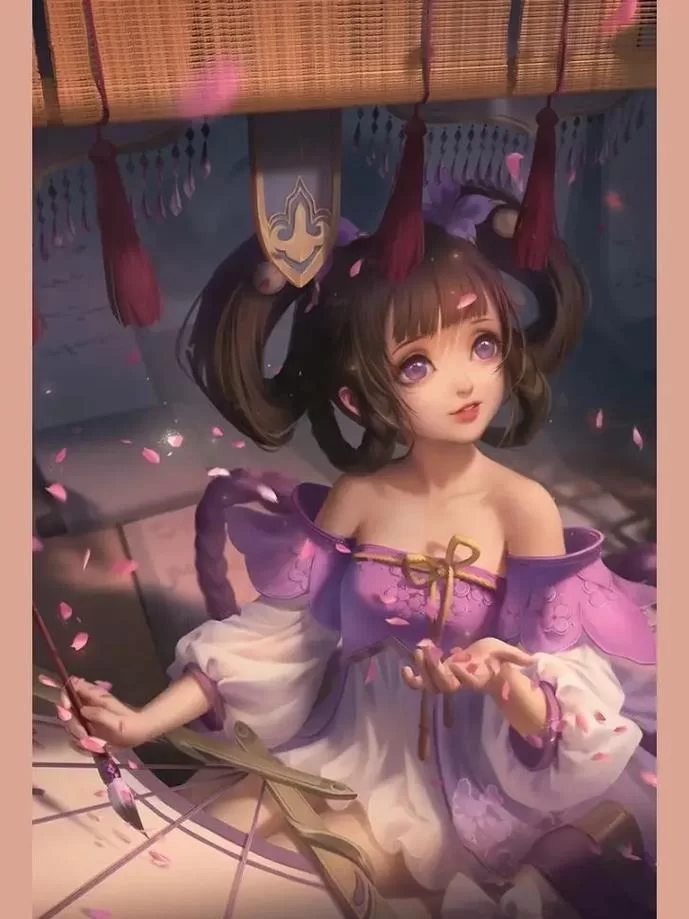 王者荣耀：盘点那些惊艳绝伦的女英雄海报！