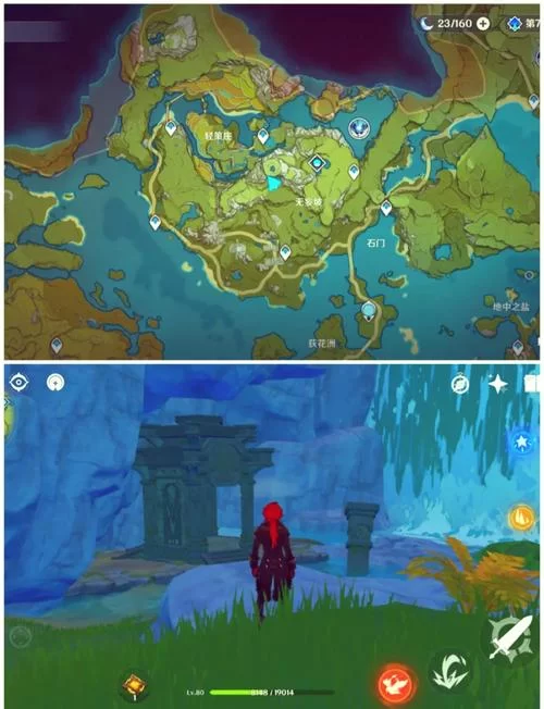 璃月神龛位置图高清版：方便快捷的寻宝指南