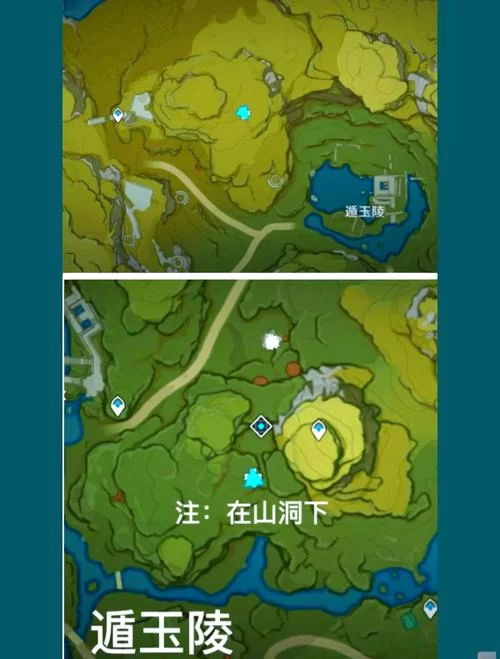 璃月神龛位置图高清版：方便快捷的寻宝指南