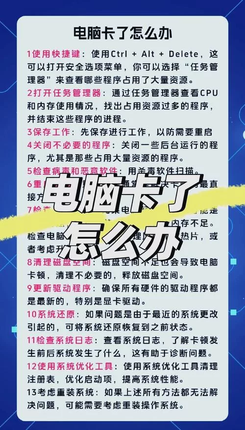 电脑卡顿？教你如何管理3D设置提升性能