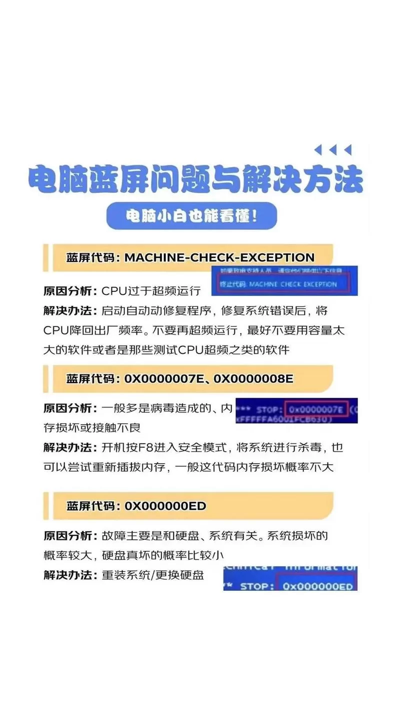 电脑突然Error无法启动？几个方法帮你解决！