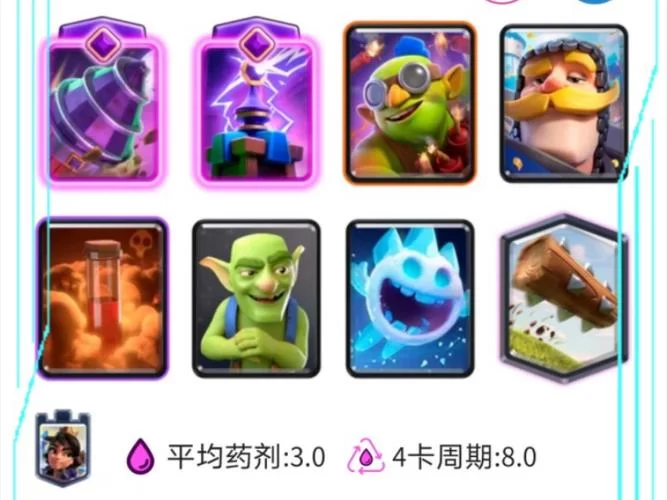 皇室战争皇家幽灵卡组：低费高伤，轻松赢得胜利