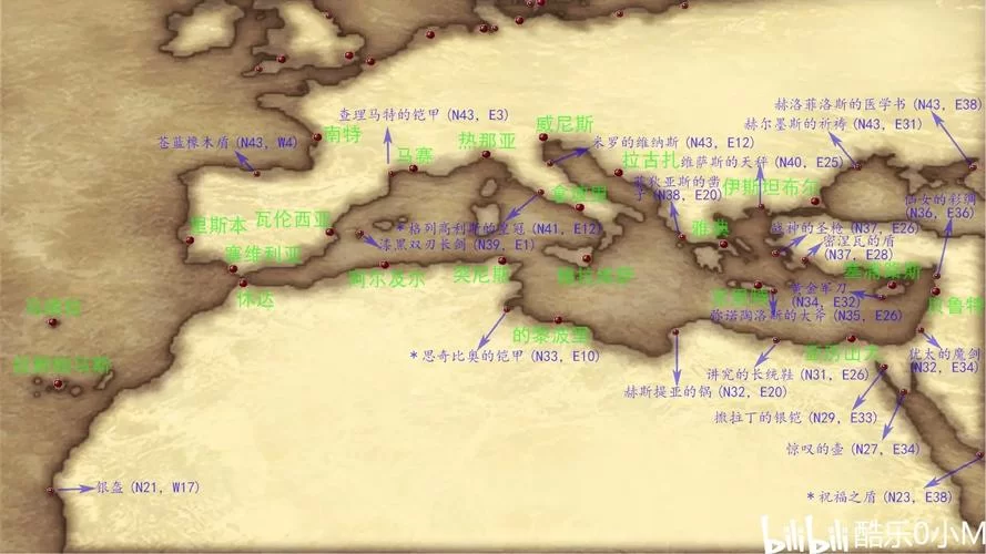 盗贼之海地图攻略：轻松寻宝征服七海