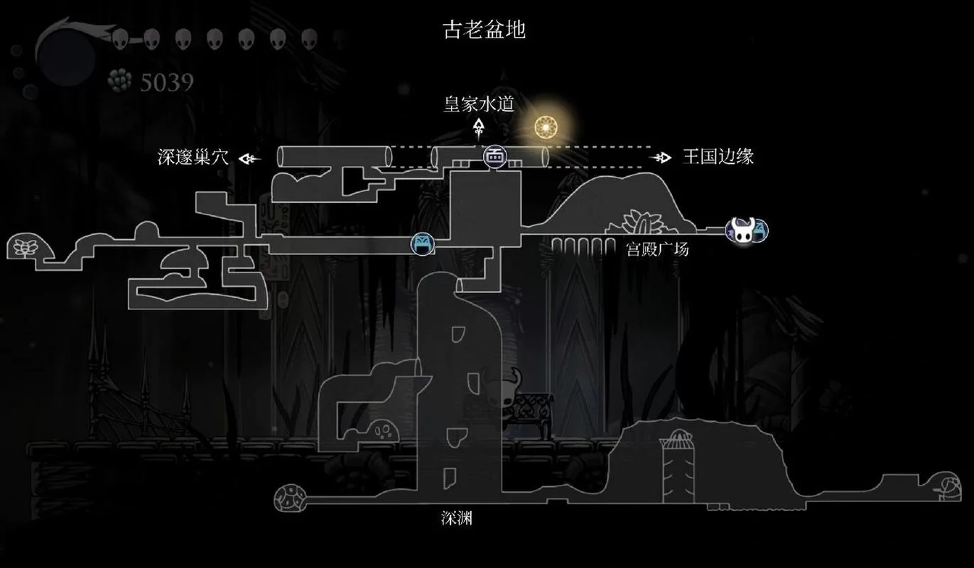 空洞骑士新手必看：正确流程顺序及地图解说