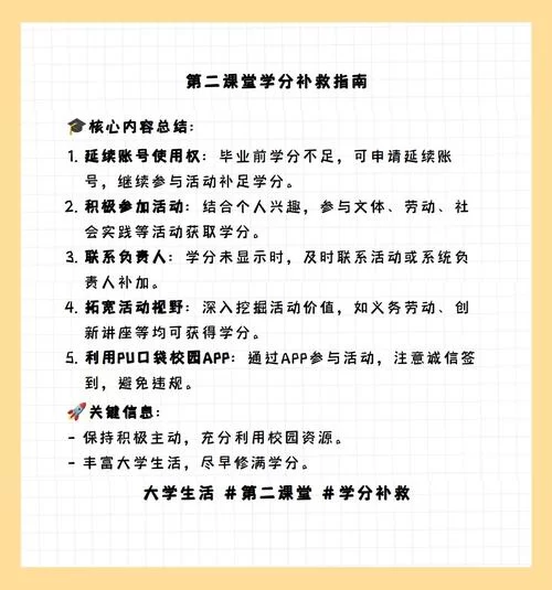 第二课堂学分不够影响毕业吗？解决方法都在这！
