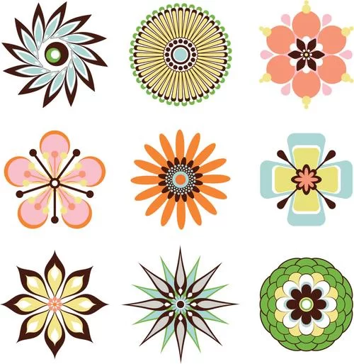 精选花朵符号合集：聊天装饰必备，超多花朵图案