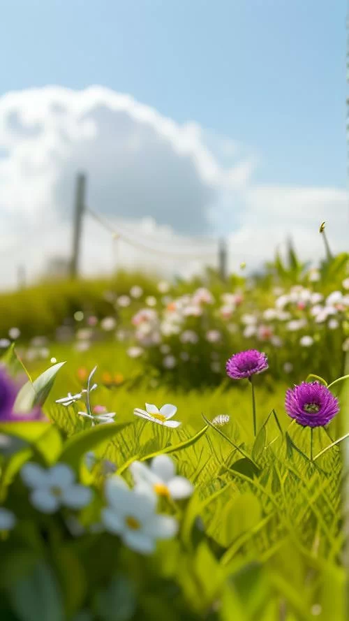 精选草地背景图，适用于各种设计场景！
