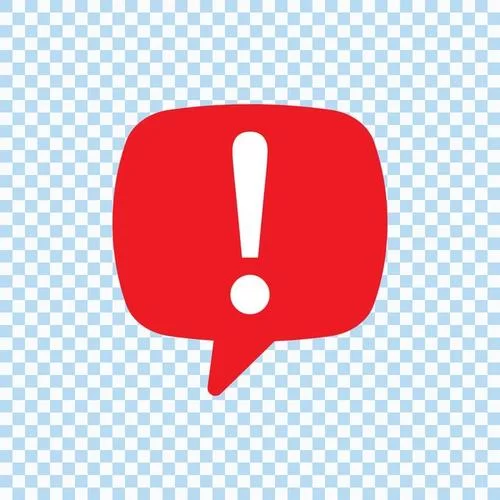 红色感叹号表情包合集：可爱、搞笑、实用三合一！