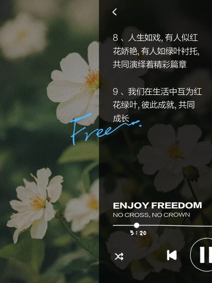 红花当然配绿叶：你我之间相互扶持的故事