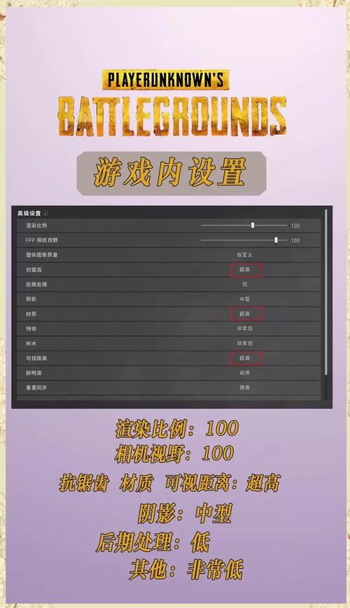 绝地求生画面设置技巧：玩出最佳画质效果