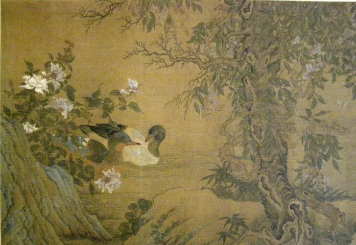 绣品鸳鸯图案的含义是什么？古代和现代寓意一样吗？
