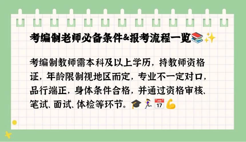 考编制对学历和条件有什么具体要求？