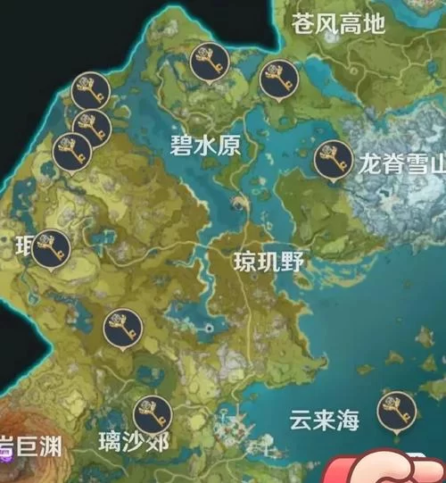 蒙德地灵笼位置详解：图文攻略助你轻松收集