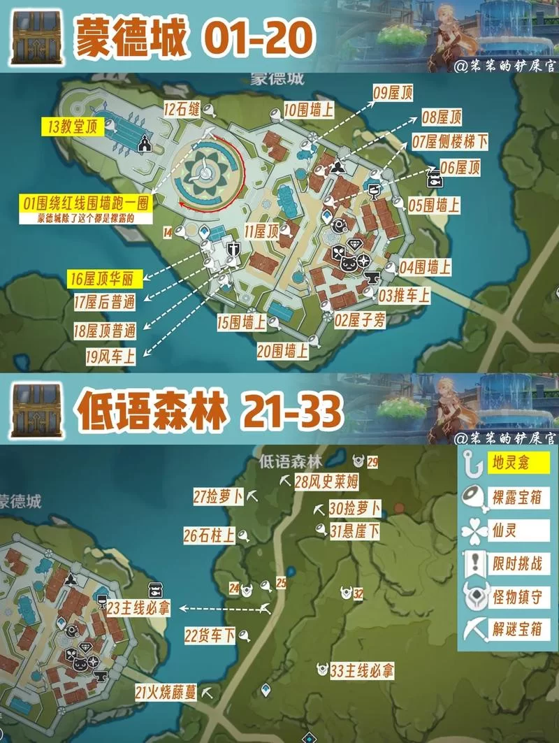 蒙德地灵笼位置详解：图文攻略助你轻松收集