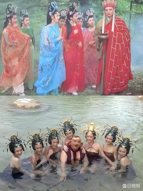 蜘蛛女妖与唐僧：西游记中的妖娆与诱惑