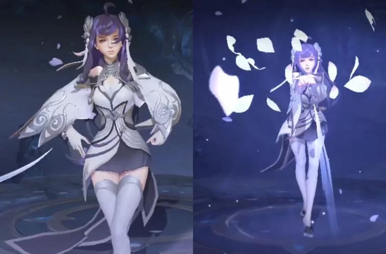 西施归虚梦演皮肤上手体验：颜值爆表，技能特效惊艳