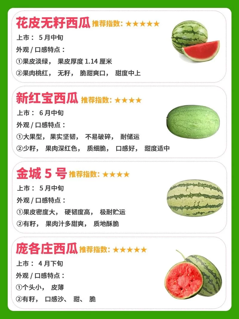 超全西瓜资源合集，各种类型应有尽有！