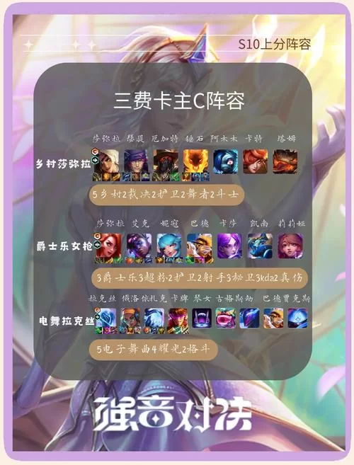 超强云顶之弈蛮王主C阵容：轻松吃鸡的秘籍分享