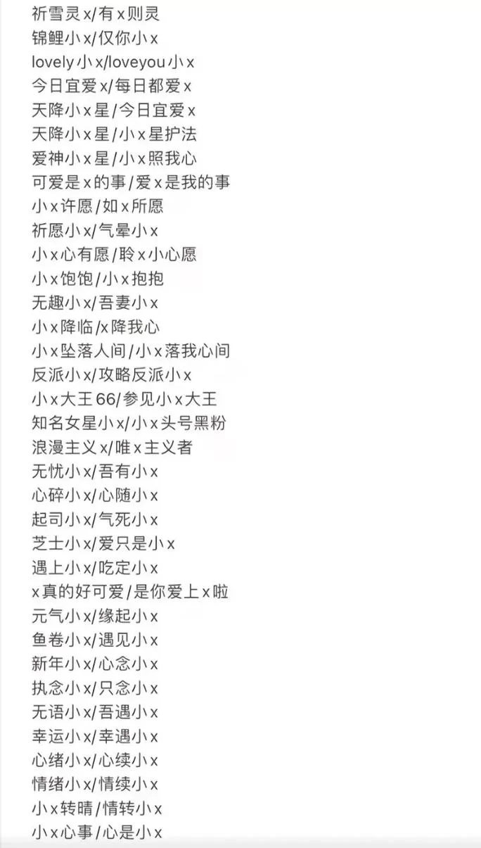 超甜单字情侣ID大全：最火爆的情侣网名推荐