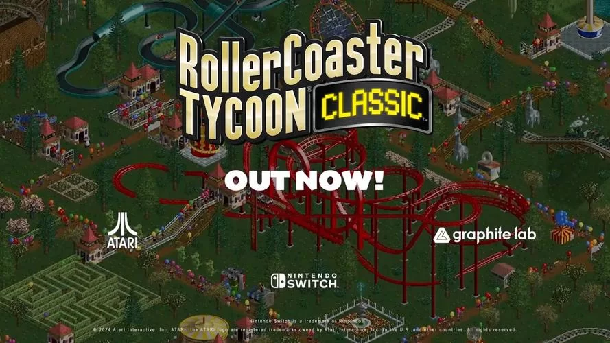 过山车大亨2：超高自由度，建设你的刺激乐园！