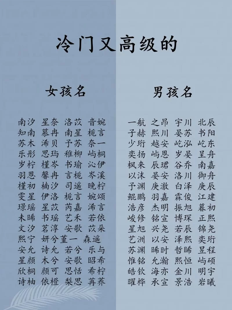 还在为取名发愁?教你如何取一个凹凸感的名字 还在为取名发愁?教你如何取一个凹凸感的名字