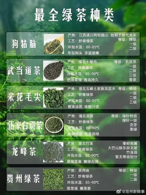 这些绿茶名字，一听就让人感觉很高级！