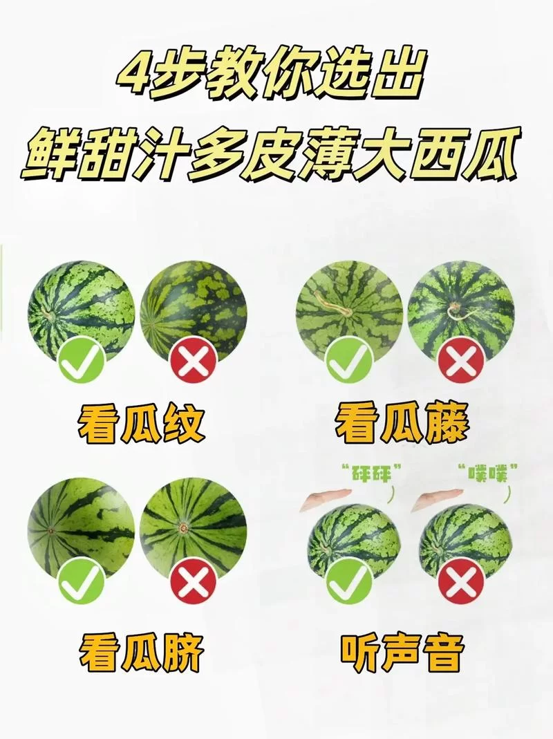 这瓜保熟吗？老司机教你挑选西瓜技巧