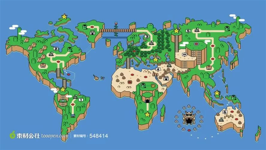 进击的巨人地图资源合集：高清地图素材及游戏地图下载
