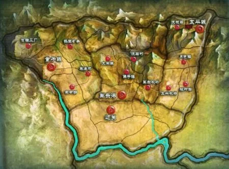 进击的巨人地图资源合集：高清地图素材及游戏地图下载