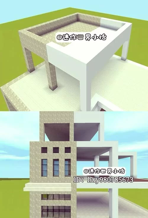 迷你世界4层豪华别墅教程：超实用技巧分享，让你快速拥有梦幻别墅！
