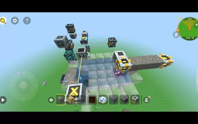 迷你世界半仙版刷石机制作方法：简单易懂