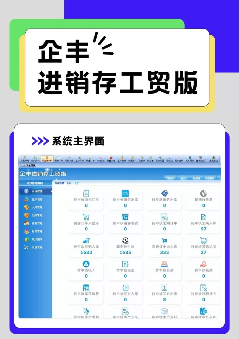 速达5000：提升企业效率的进销存软件