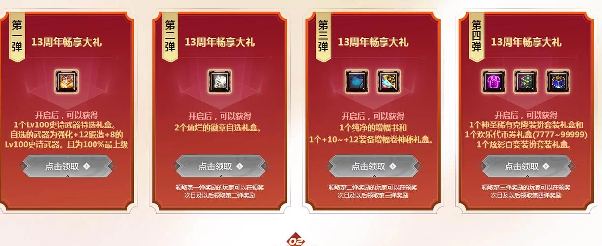 重磅！DNF13周年庆活动奖励全解析，赶紧来领取吧！