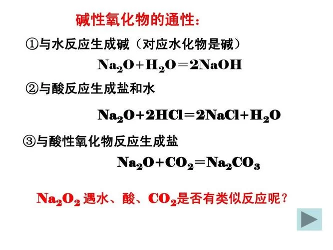 金属氧化物一定是碱性氧化物？来了解一下氧化物的分类