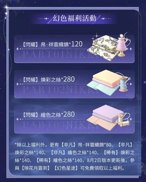 闪耀暖暖台服最新资讯，活动奖励及版本更新一览