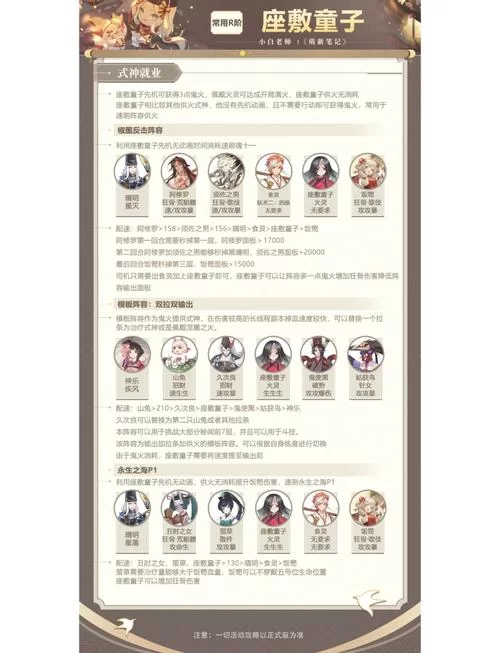 阴阳师座敷童子御魂详解：不同场合御魂搭配指南