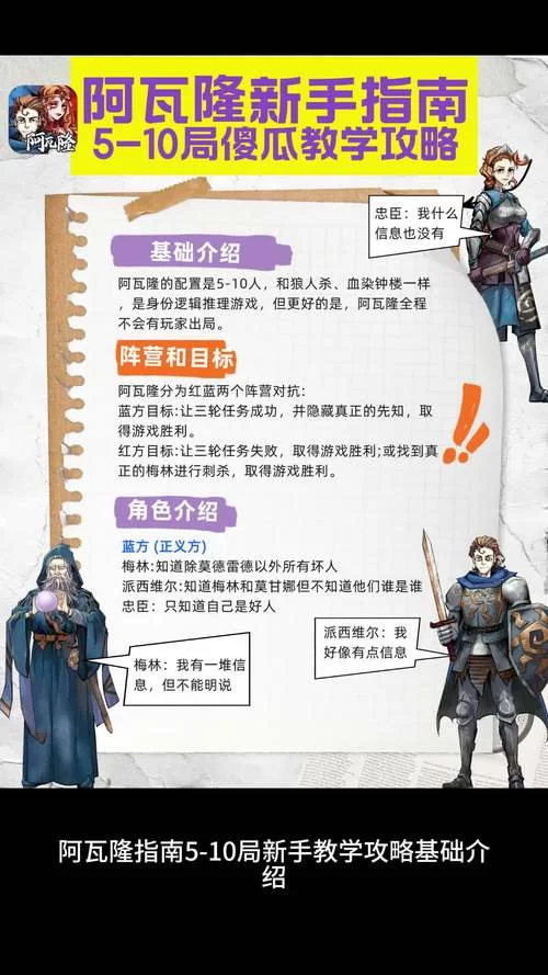 阿瓦隆9人局配置指南：新手也能轻松上手