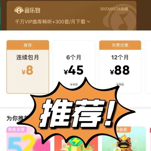 音乐包和豪华绿钻哪个划算？深度对比分析帮你省钱！