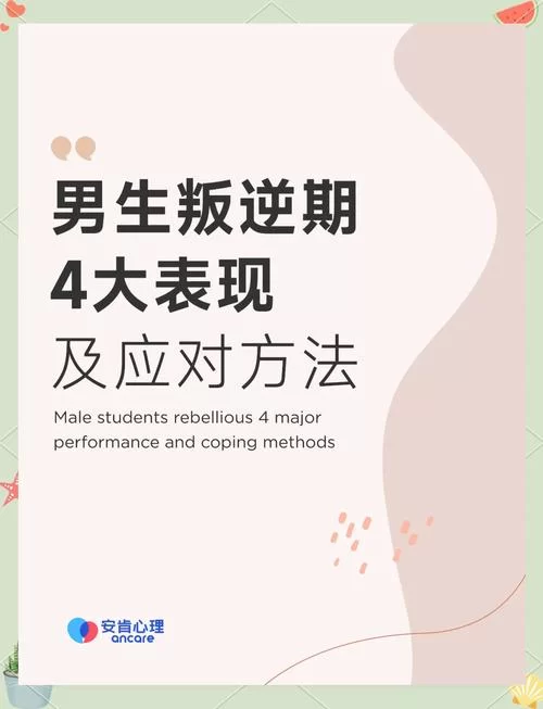 顽皮男孩的成长烦恼：叛逆期如何度过