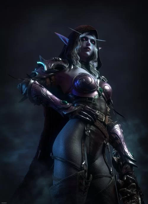 风行者希尔瓦娜斯：魔兽世界中的传奇女妖