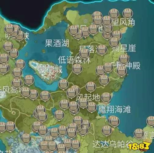 风龙废墟地图全解，宝箱位置一览无遗，速来领取！